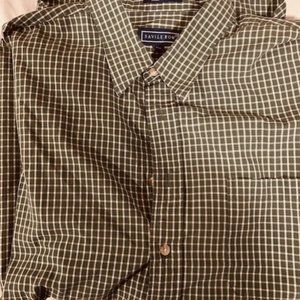 SAVILLE MEN SHIRT XXL SHORT SLEEVE